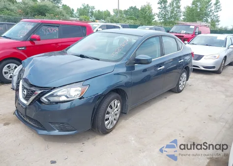 2017 Nissan Sentra Sv из США, поврежденный, VIN 3N1AB7AP8HY214936